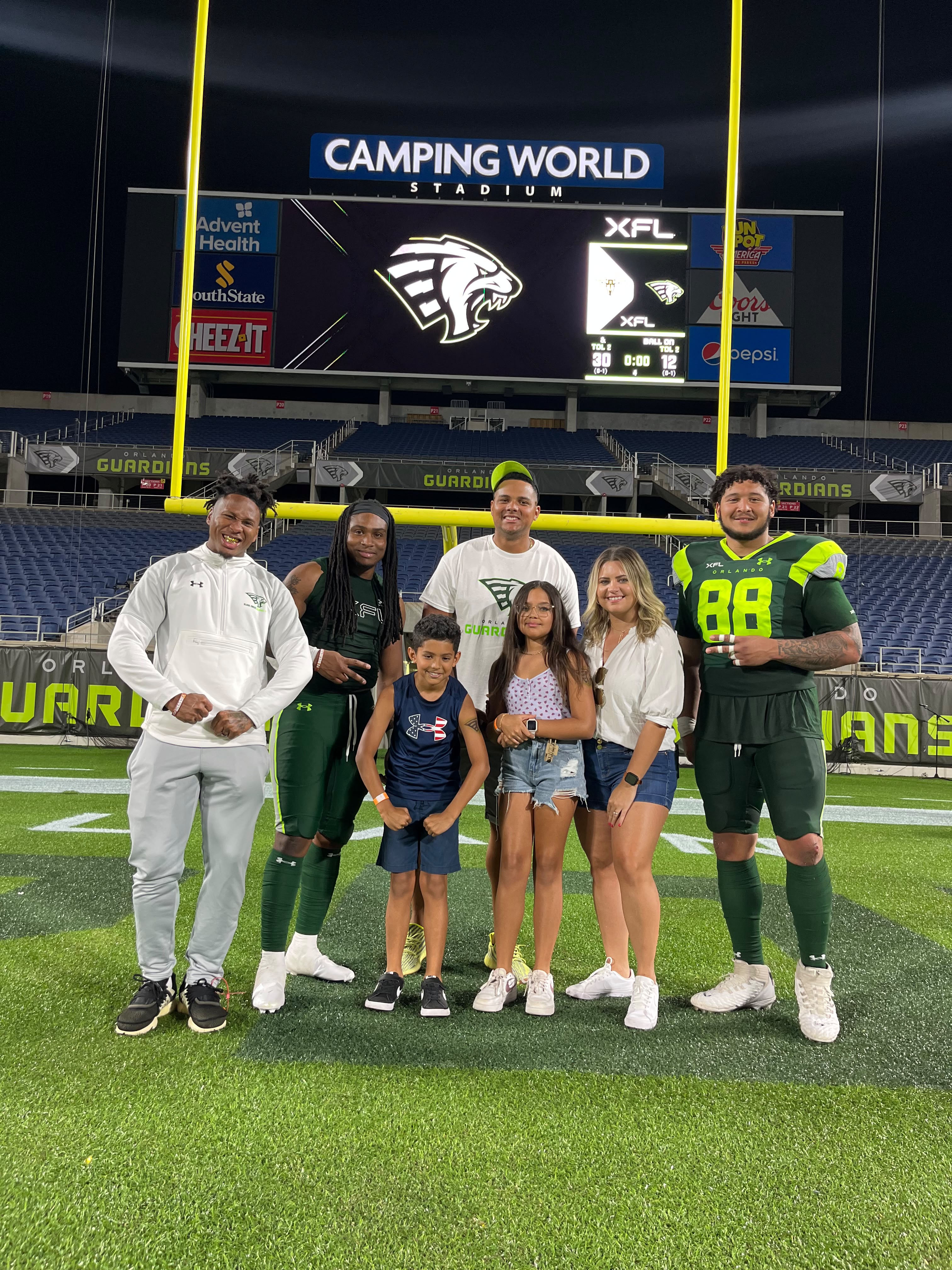 Trevon Sanders e Orlando Guardians (XFL)